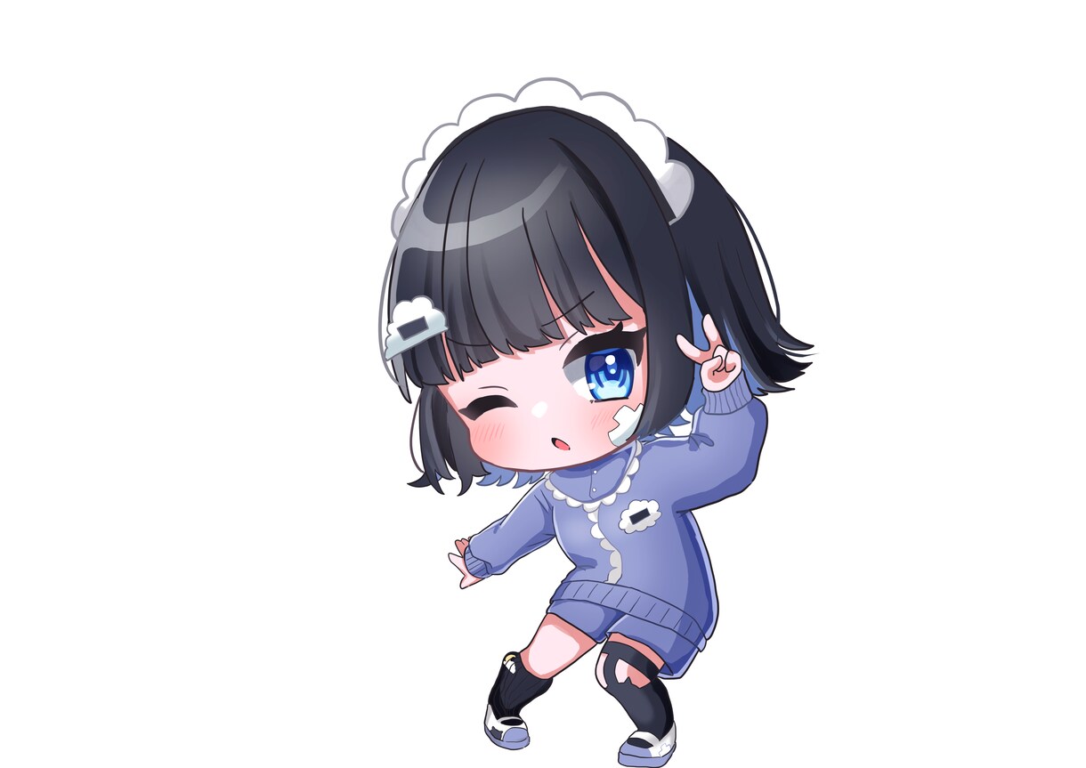 カワイくキラキラなSDキャラ描きます グッズやアイコンにオススメ！色々使えちゃう♪ イメージ5