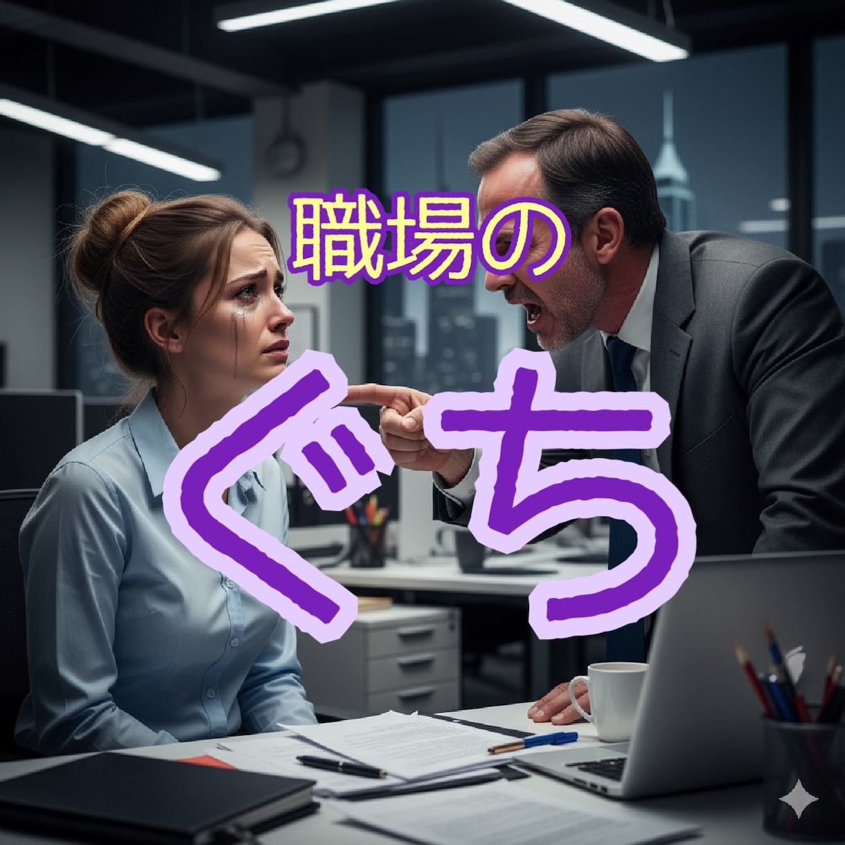 職場の愚痴や悩みを聞きます 上司/先輩/部下/セクハラ/パワハラ/部下/関係性/距離感 イメージ1