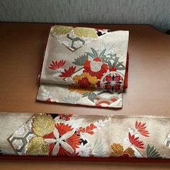 お手持ちの袋帯を簡単二部式作り帯に仕立て直します 作り帯が一本あれば着物へのハードルはグッと下がります イメージ8