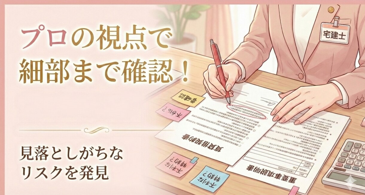 女性必見！賃貸契約において宅建士がサポートします 難しい専門用語を翻訳！「一般的かどうか」を教えます イメージ2