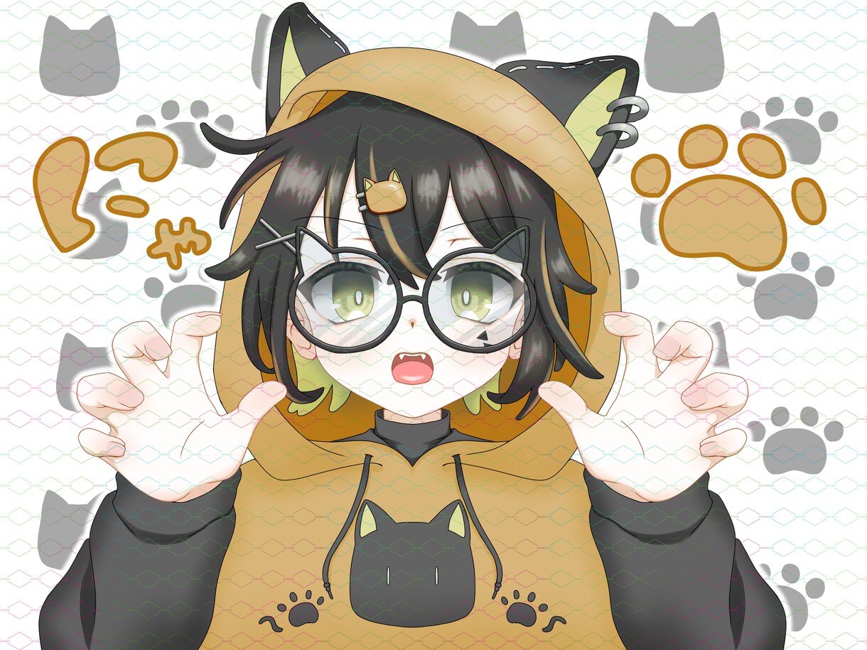 女の子中心にイラスト描きます サムネやアイコンに使える1枚イラストを作成します！ イメージ3