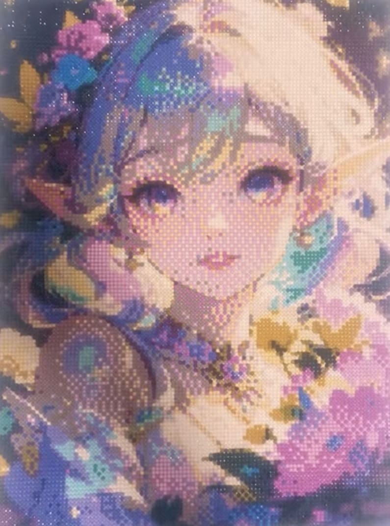 ダイヤモンドアートを丁寧に制作代行します ダイヤモンドアート歴約2年♡一粒ずつ丁寧に制作します イメージ7