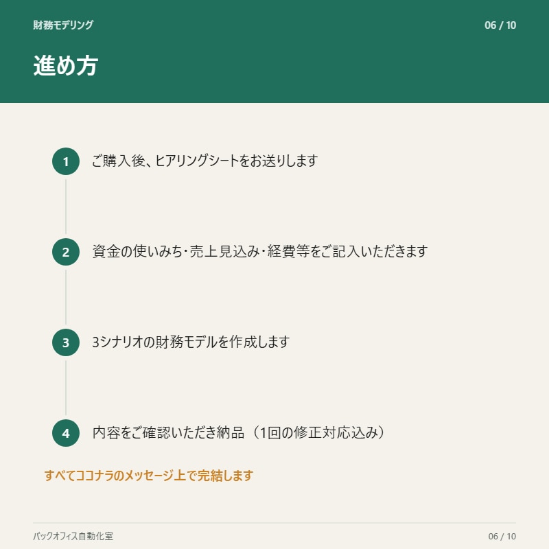 資金繰り・売上予測をExcelで見える化します 元経営者・会計実務の視点で設計 イメージ6