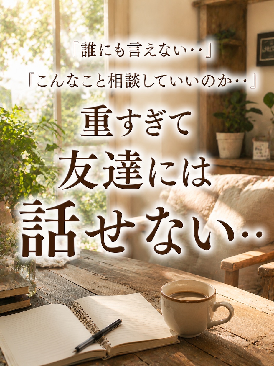 恋愛の悩み・経験豊富な私が話しを徹底的に聞きます 秘密厳守で安心のサポート・心に寄り添うやさしい鑑定で応援 イメージ2