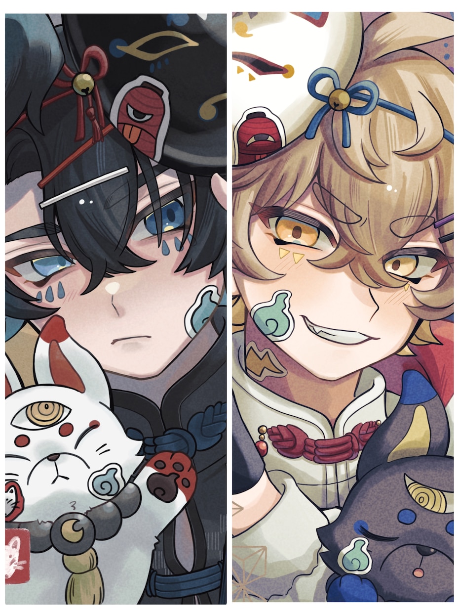 キャラクターイラスト、1枚絵など描きます アイコン、立ち絵、応援広告、男女キャラなど幅広く対応 イメージ7