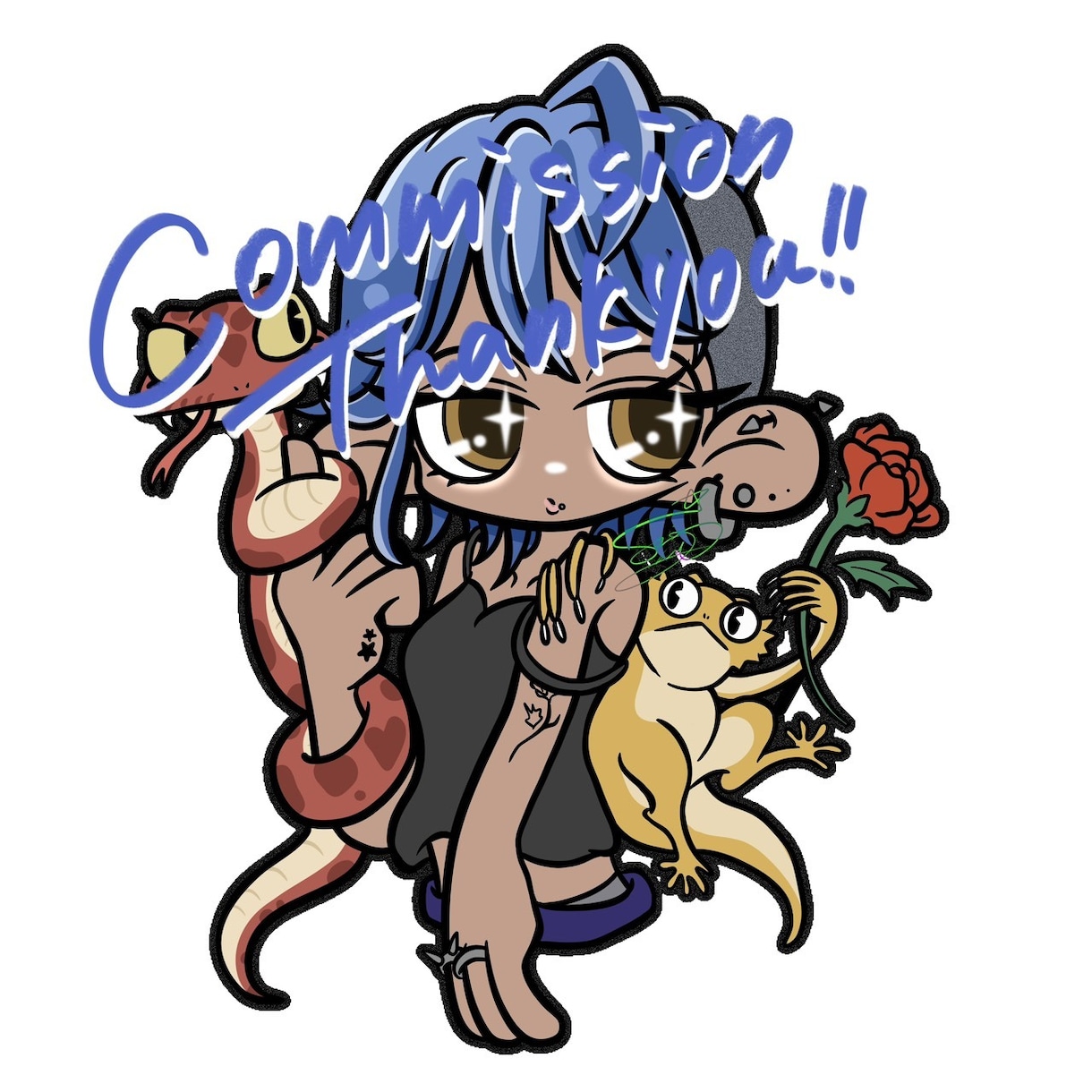 カラフルポップなアイコン描きます 個性を活かした、あなただけのイラスト イメージ4