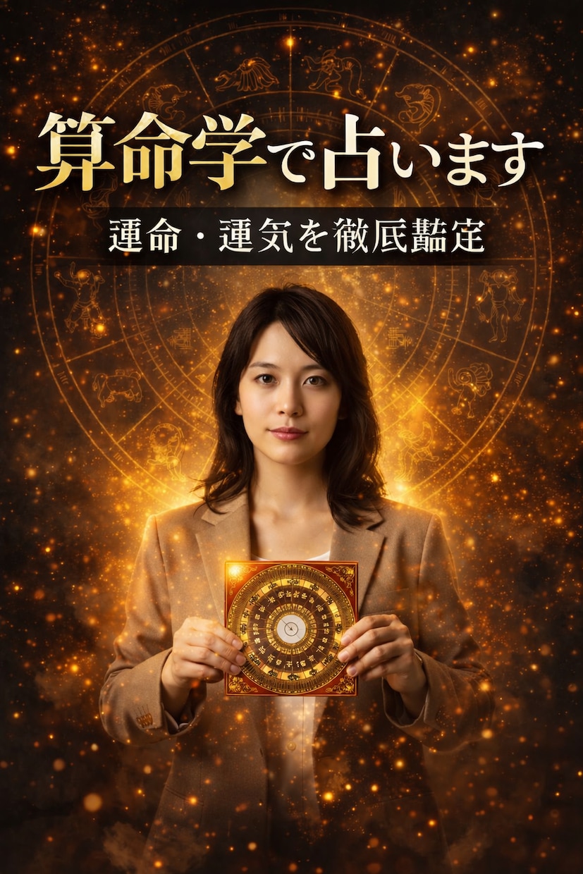算命学で占います 未来をどうすれば良いかの参考にしてみてください！ イメージ1
