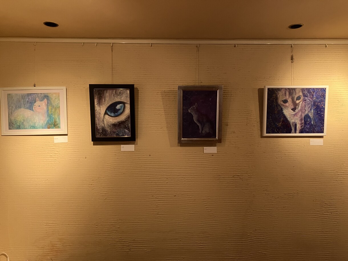 動物絵、描かせて頂きます 動物アクリル画。オプションで闇夜に光る加工できます。 イメージ8