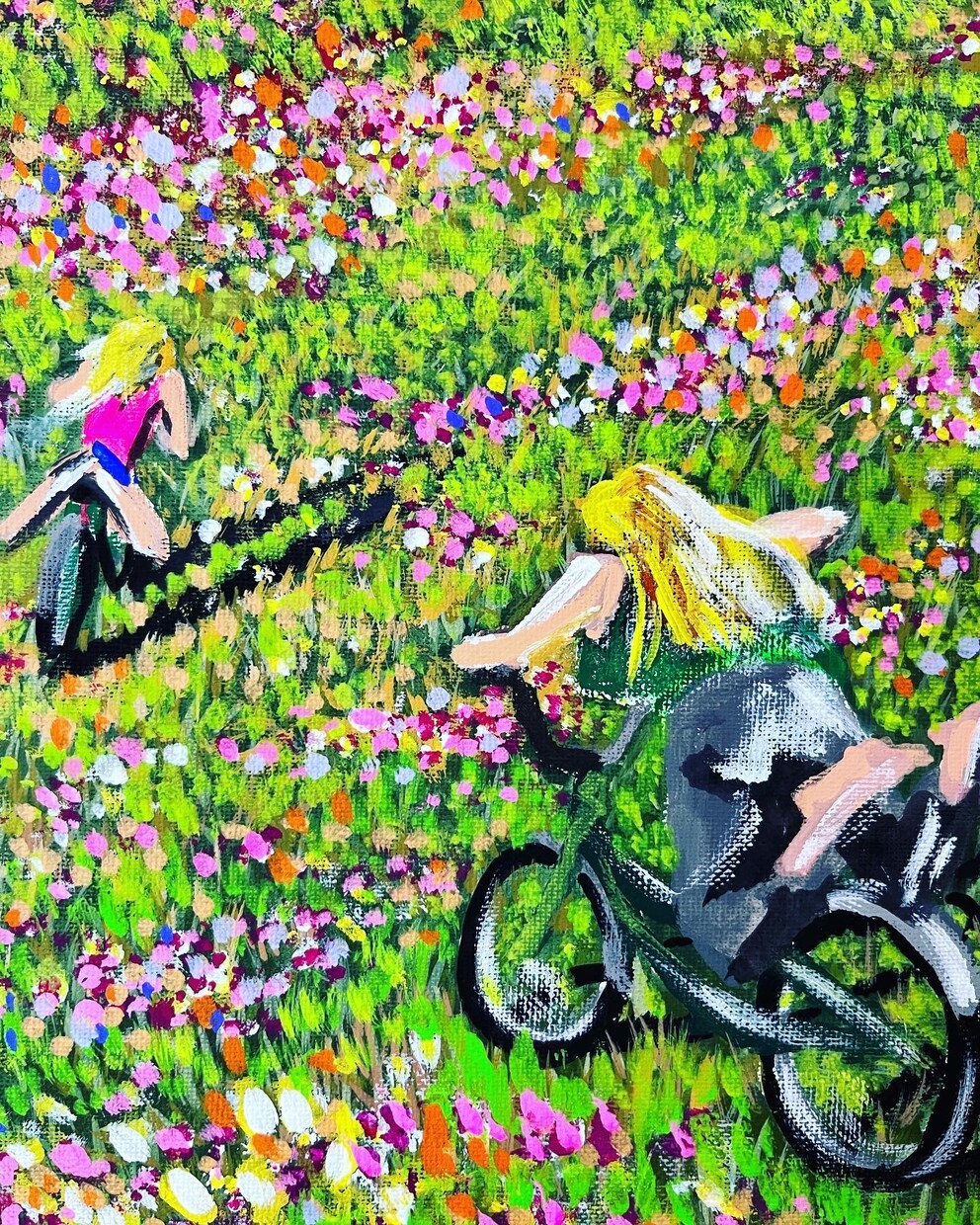 ご要望の絵画作成承ります アクリル水彩画のアート　ご自宅のどこかに飾ってみませんか。 イメージ3