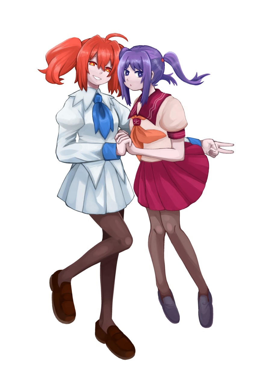 二頭身イラストから八頭身までなんでも描きます ギャルゲー/ゲーム風のイラストならぜひ！ イメージ1