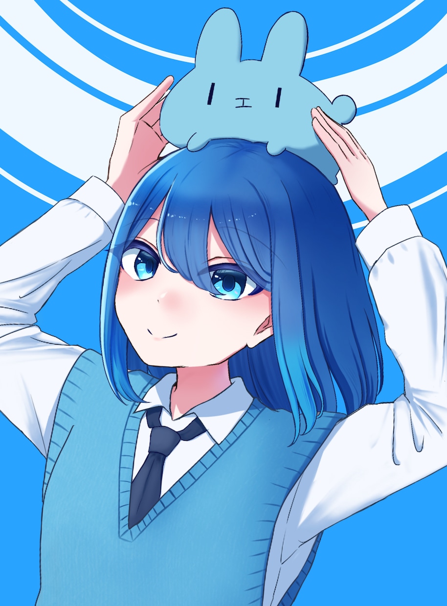 ポップで可愛いキャラクターイラストを制作します アイコンや個人鑑賞など、様々なシーンに活用可能です！ イメージ1