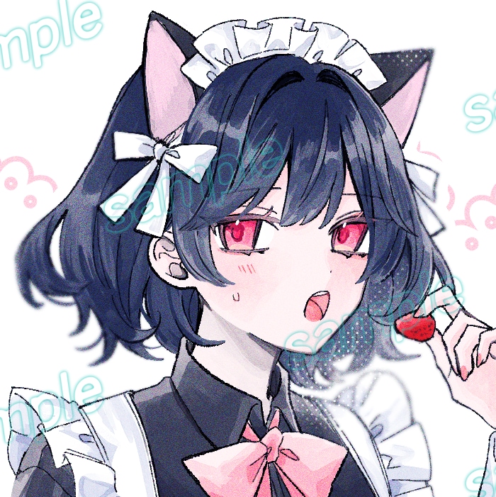 SNSに使用出来るアイコンをお描きします かわいい系のイラストお求めの方に！ イメージ2