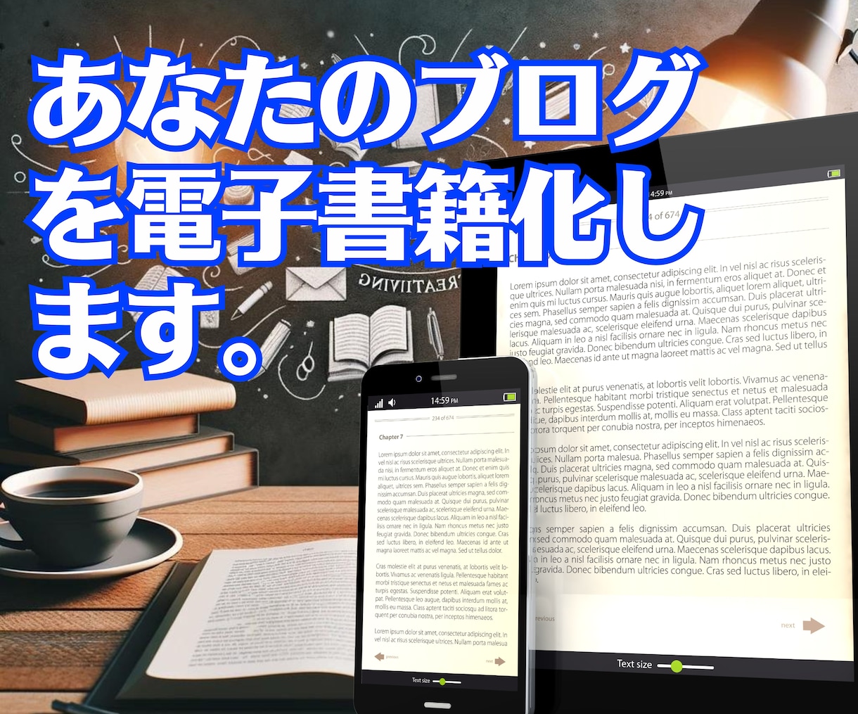 ブログ記事を書籍化しKindle出版します ブロガー必見！記事を国内外に書籍化して著者デビューしませんか イメージ1