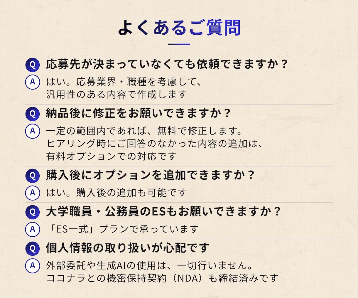 完全丸投げ 履歴書や職務経歴書をプロが作成します ゼロから作成代行/ポイント解説付 総販売実績2000件突破 イメージ14