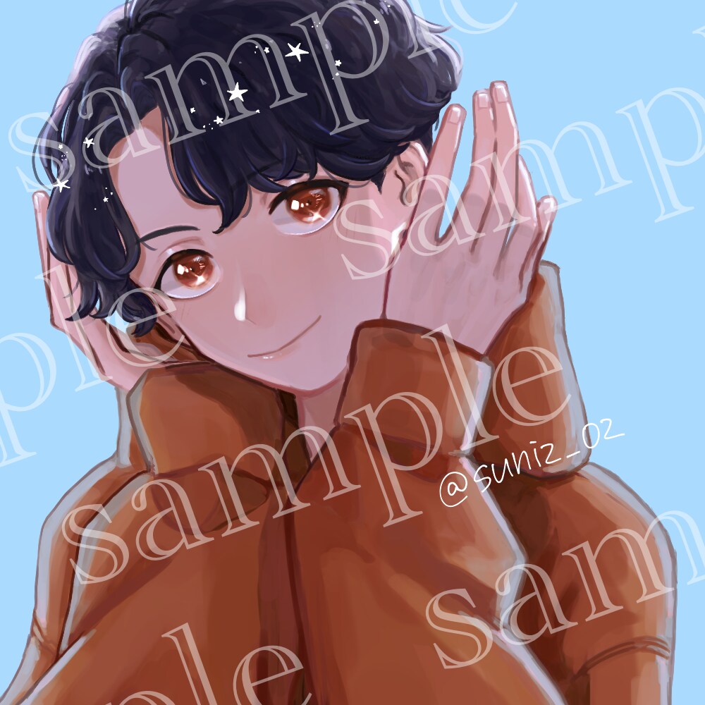 SNSアイコン/イラスト/配信画制作致します 可愛い男の子と女の子をお求めの方はぜひ…！ イメージ10