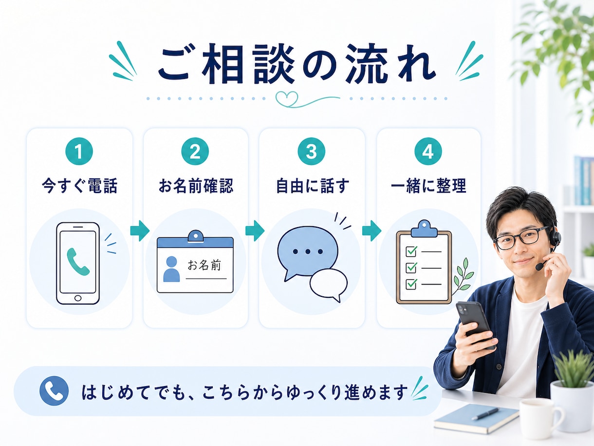 家族の介護や実習前の気持ちを、対話で整理します 家族も学生も、話して不安を整理します イメージ4