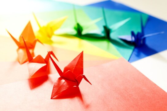量産歓迎！折り紙作品制作します 鶴やチューリップ等……大量制作もお任せください！ イメージ3