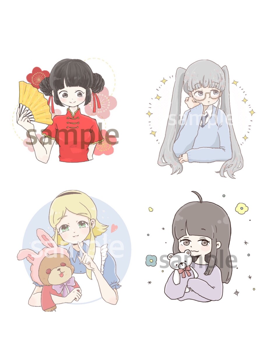 SNSアイコン描きます 心を込めて可愛く仕上げます！！ イメージ2