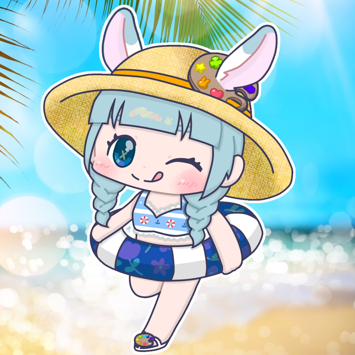 かわいいちびキャラアイコン作成します ゆるっとふんわりかわいいちびキャラアイコンの作成♪ イメージ6