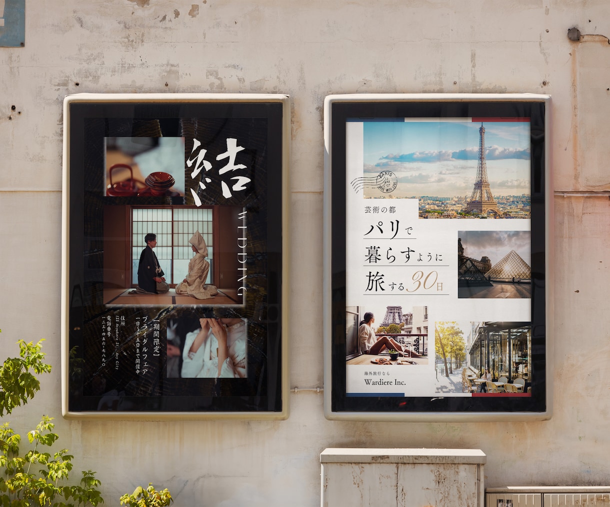 心を動かすおしゃれポスター・看板デザイン制作します 映画風・和モダン・店舗用まで、空気感を形にします！ イメージ3