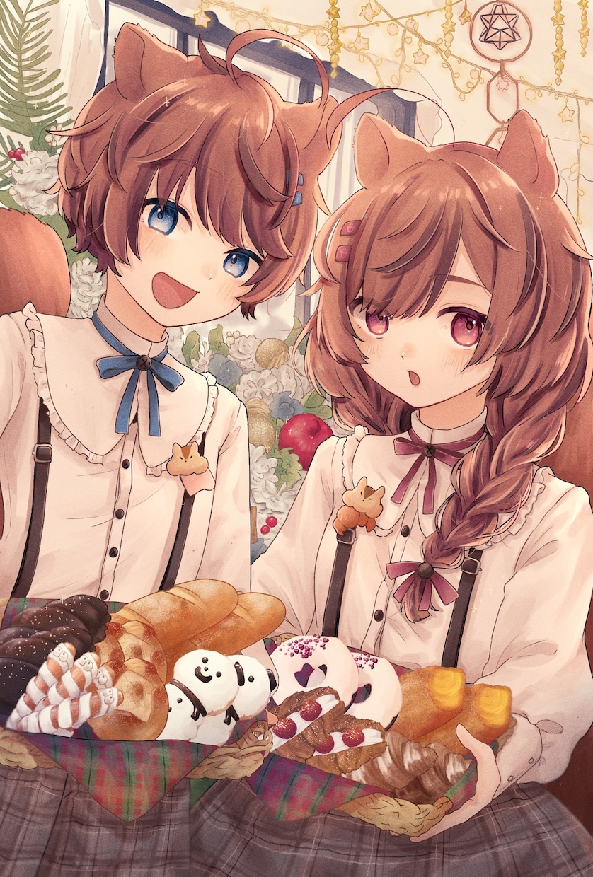 温かみのあるイラスト描きます 1枚絵やアイコン、グッズ用、MV用等、幅広く描きます！ イメージ6