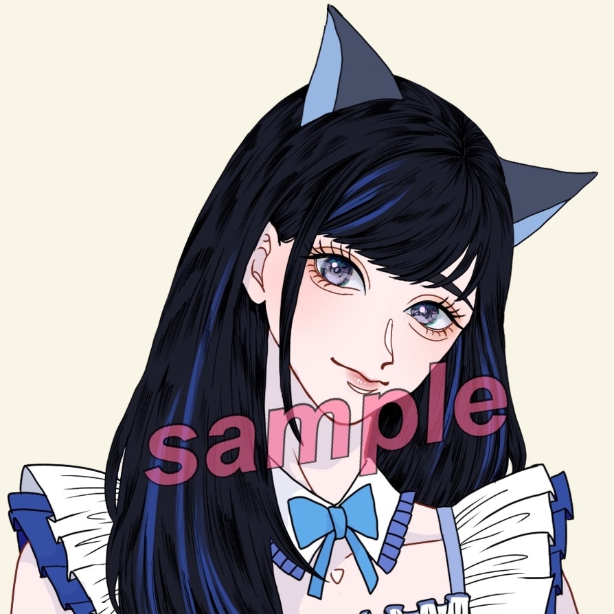 キラキラおめめのかわいいイラストを描きます SNSアイコンにつかえる！SNSで映える！可愛いイラスト イメージ2