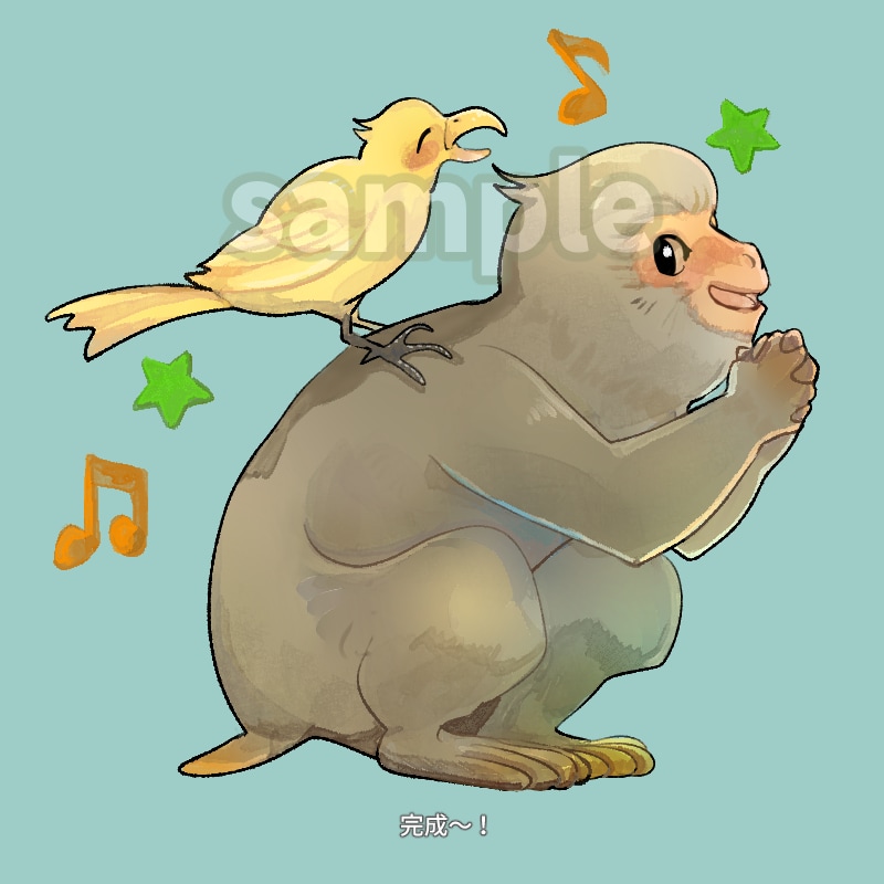 動物イラストお描きします お好きな動物をSNSやブログのアイコンに！ イメージ8