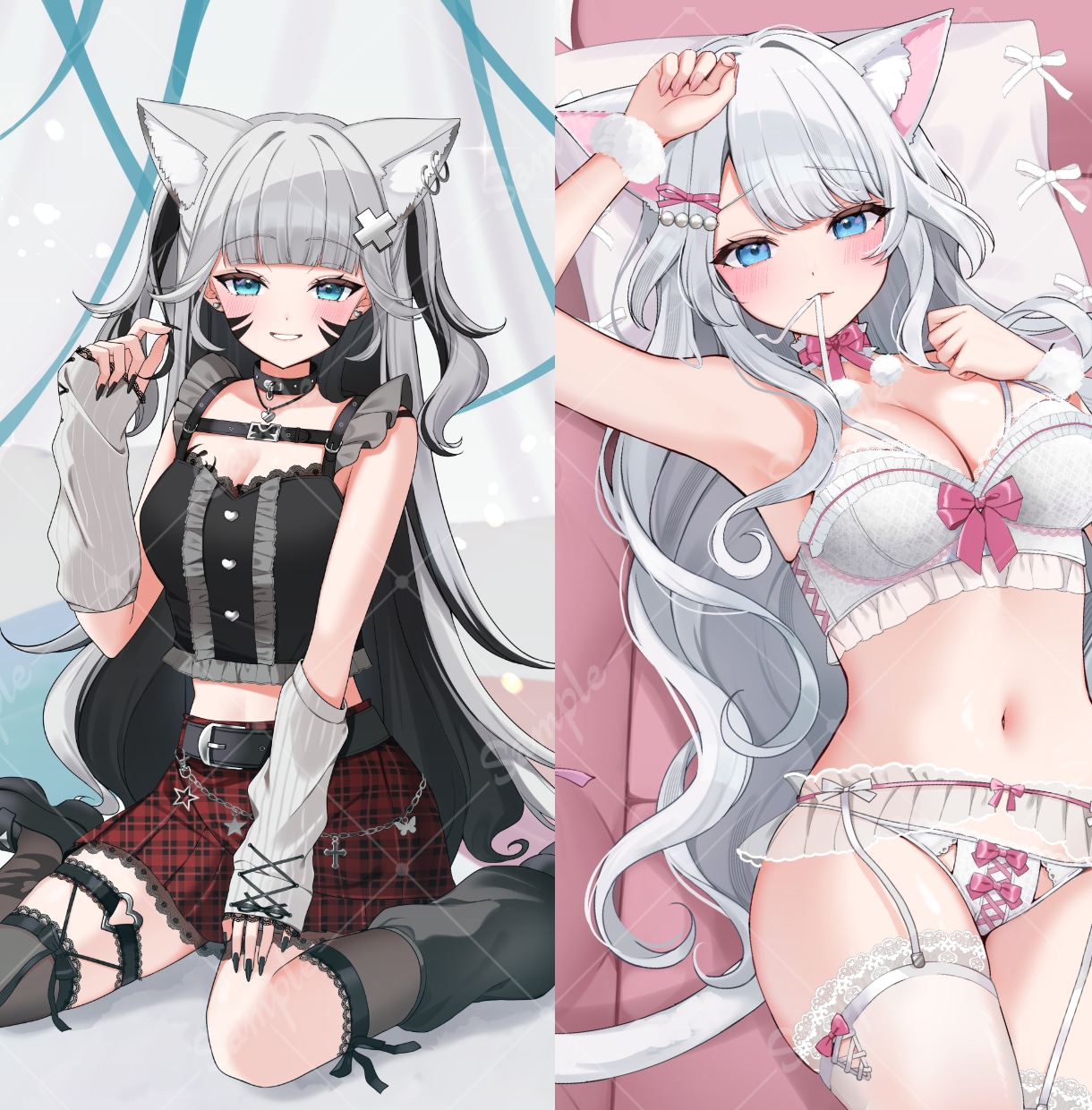 商用利用可能な1枚絵を制作します IRIAMライバーさんやvtuberさんにおすすめ！ イメージ2