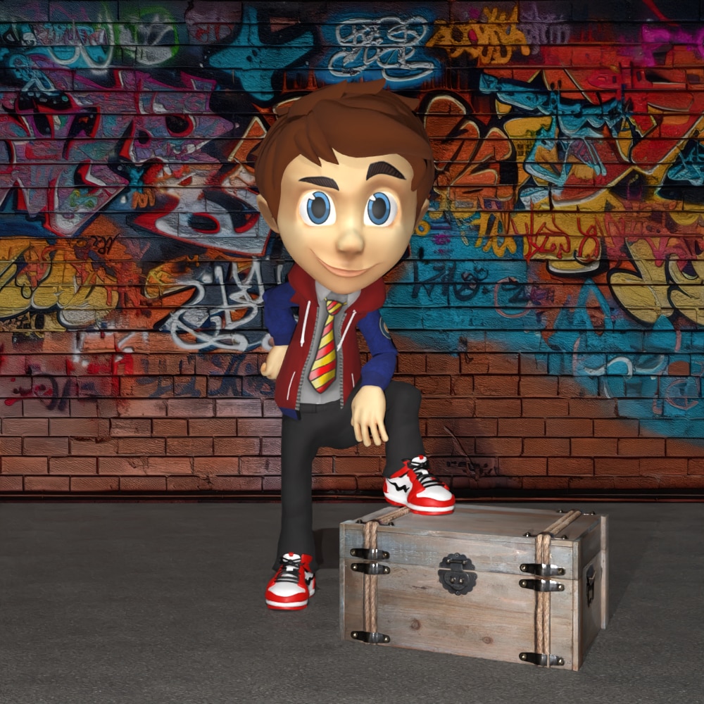 3Dキャラクター：CG技術でビジュアルを作ります SNSのプロフィール/自社IPのプロモーション画像に。 イメージ2