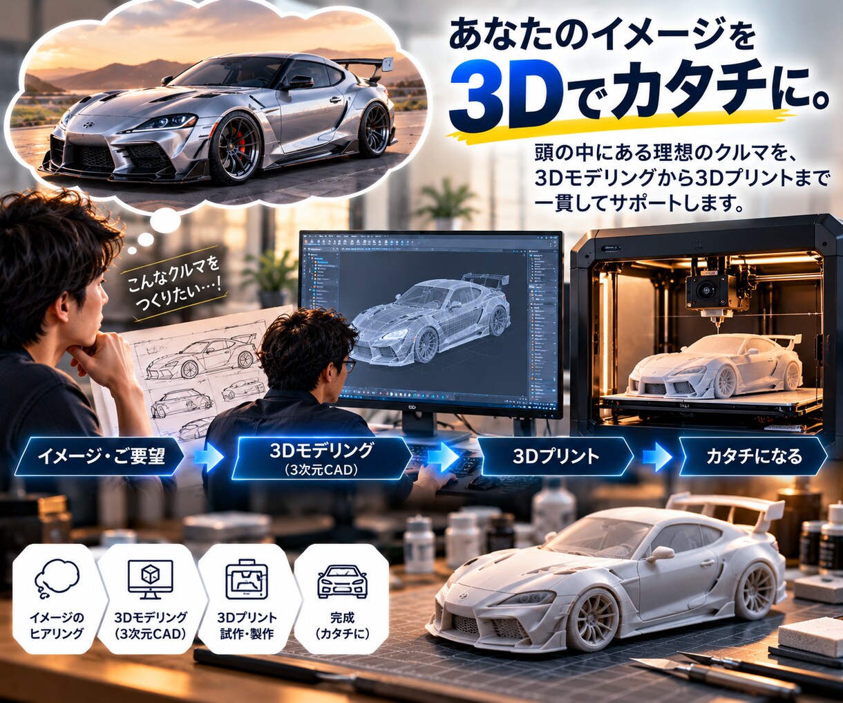 製造業AI活用を実務目線で提案ます 40年以上の経験から、業務に合うAI活用法を一緒に考えます イメージ9
