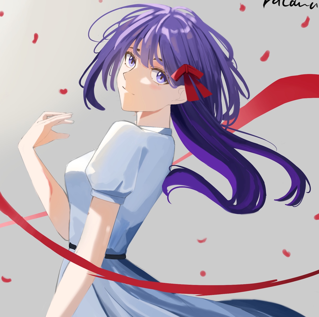美しいアニメキャラクターを描きます 美しいアニメキャラクターの上半身イラストを描きます。 イメージ7