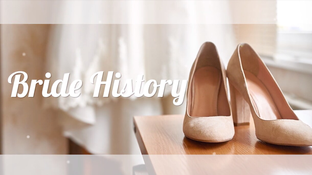 シンプルなのにおしゃれ！結婚式の動画作ります 4種類のスライドパターン！スマホだけでOK！高品質で早い。 イメージ9