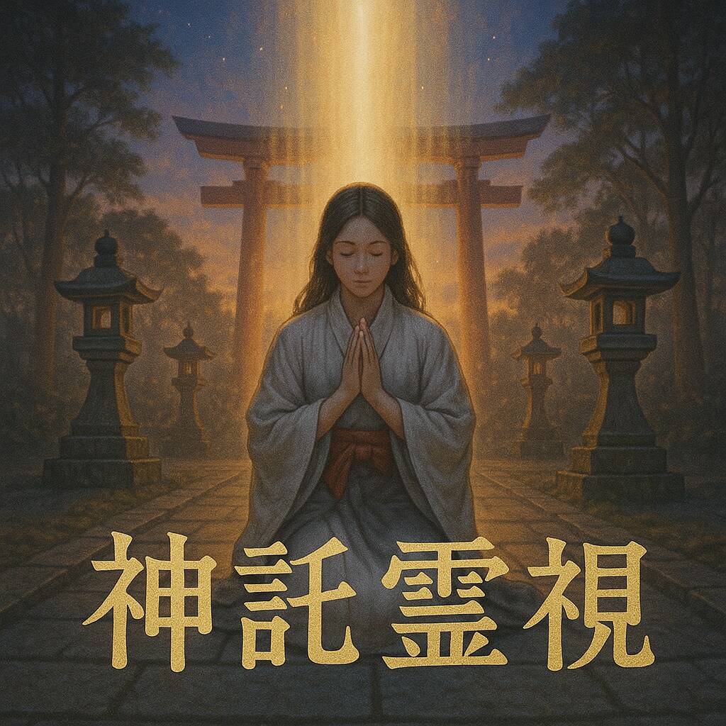 神響の霊視　今あなたに降りた神託をお伝えします 高次から降りた今必要な神託を神託を霊視し丁寧にお伝えします イメージ2