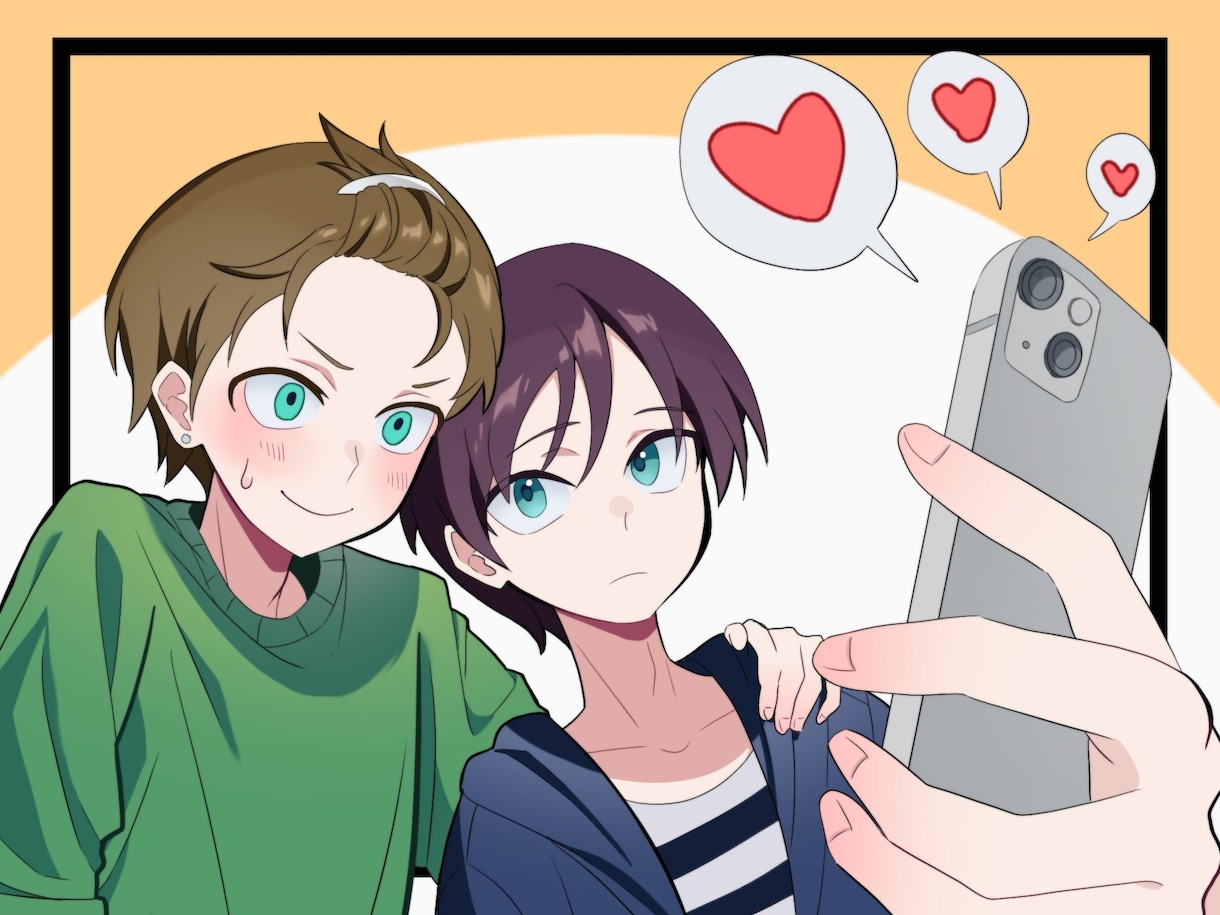 ワンシーンのようなイラストを描きます アニメ好き、ストーリー性のある絵が好きな人向けです イメージ6