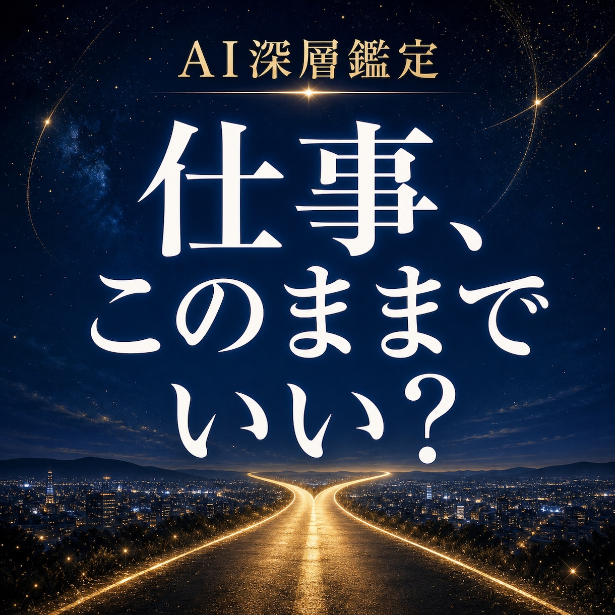 今の仕事、このままでいい？人生の分岐を読みます 仕事の違和感を、出生図とAIから読み解きます イメージ1