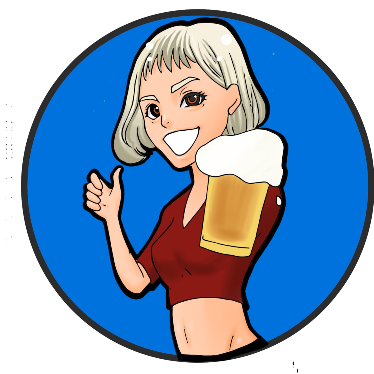 SNSやブログで使えるミニキャラを描きます デフォルメしたミニキャラと文字で分かりやすく イメージ4