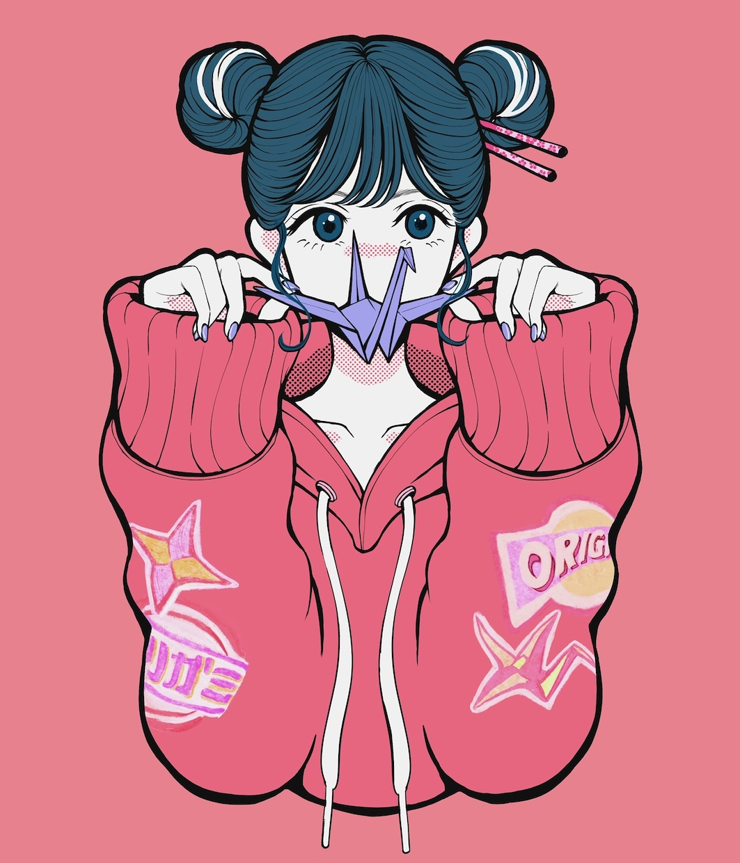 おしゃれ系イラスト・アイコン・似顔絵作成いたします イメージや好きなものをお伝えいただけばモチーフにします。 イメージ4
