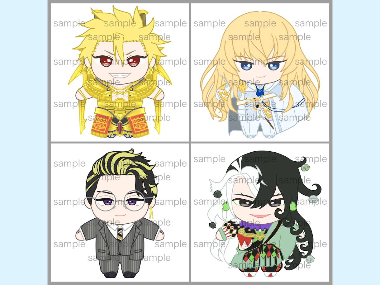 ぬいぐるみ風のかわいいミニキャラ描きます SNSなどのアイコンにどうぞ！ イメージ5