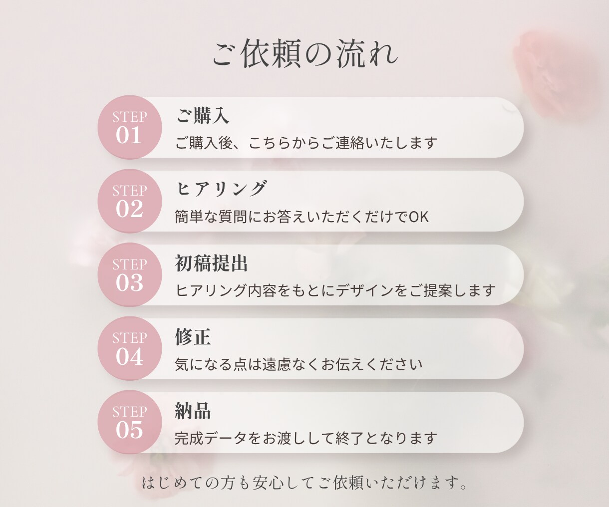女性向け・集客バナーを丁寧に制作します サロン現場16年の視点で伝わる一枚を イメージ5