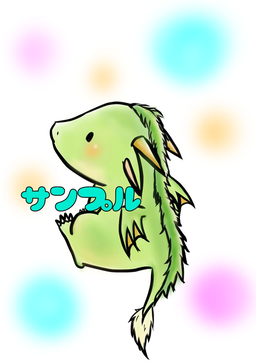 あなたのオリジナルのキャラクター作ります ＰＯＰ系やほんわか系などリクエストあれば何でも描きます！ イメージ2