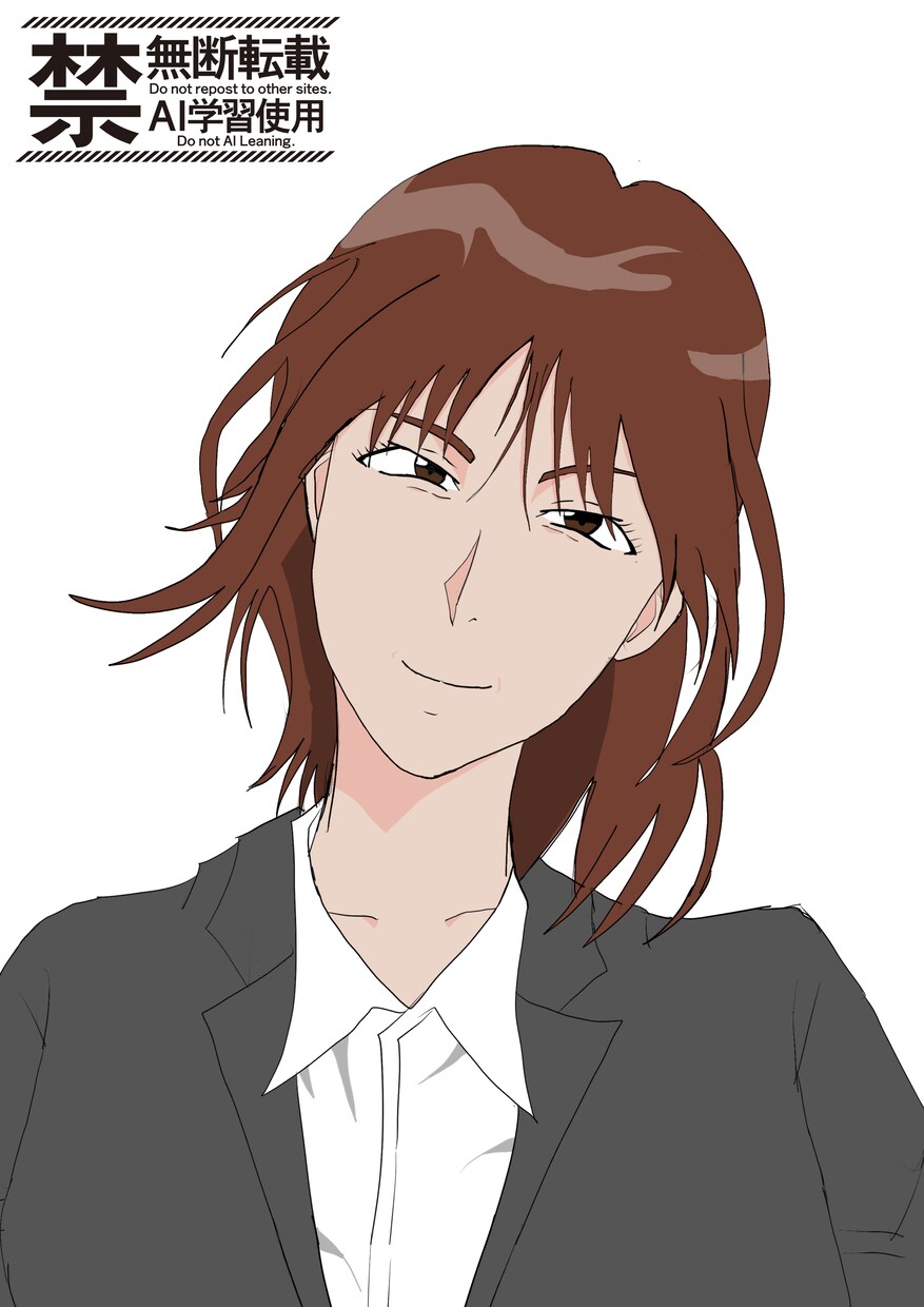 アニメ風の個性的なタッチで似顔絵描きます モデルの特徴を捉えて印象的に描きます イメージ2