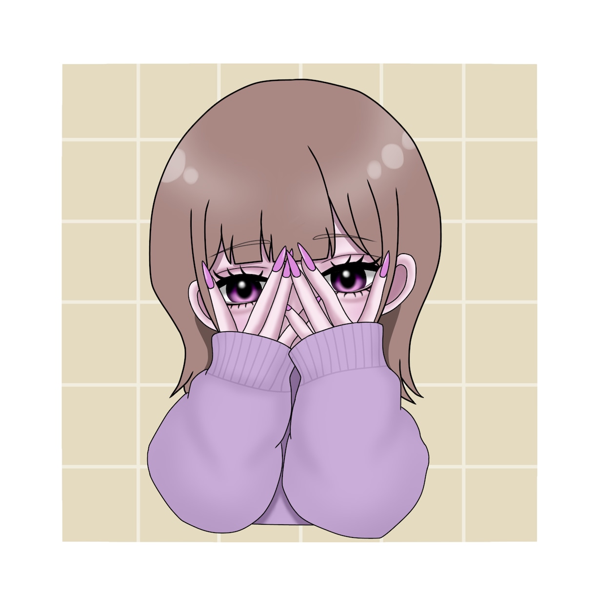 量産｜ちらっとミニキャラ描きます アイコン｜SNS｜配信等で使える◎ イメージ2