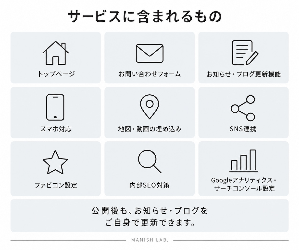 店舗・サロンのホームページを制作します 先着2枠｜WordPressで今っぽいお店サイトを作ります イメージ2