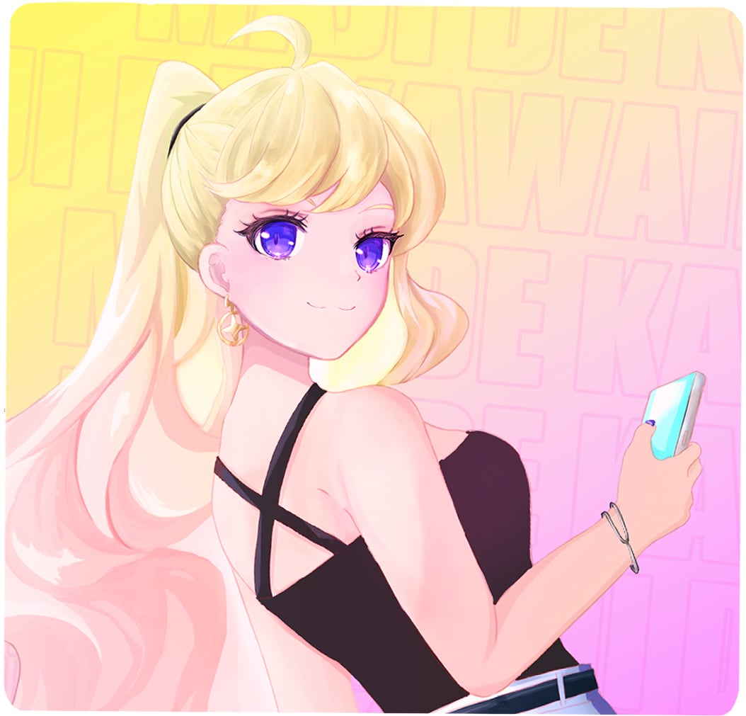 アイドルやライバーのメセカ、フラスタ等描きます 試用特別単価！企画用イラスト制作希望にお応えします！ イメージ3