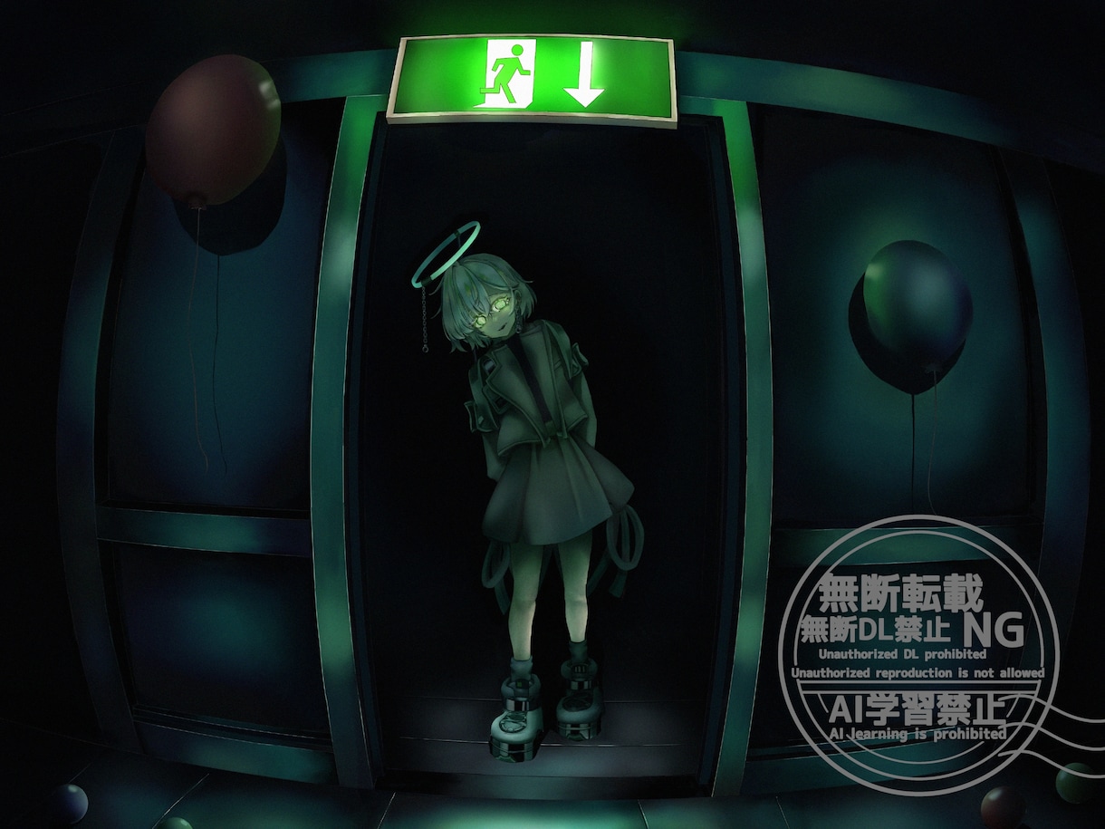 光と空気感を大切にした、余韻の残る一枚絵を描きます 光や空気感を大切に、解釈があり物語を感じられる一枚を描きます イメージ5