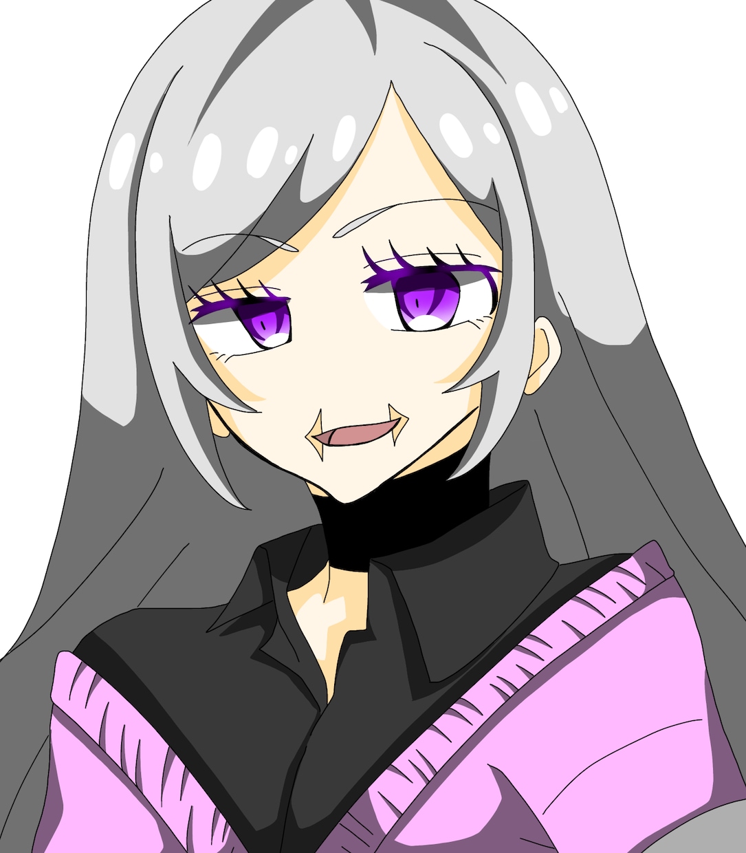 思念体などのイラスト承ります タルパなど思念体のアニメ塗りイラスト イメージ2