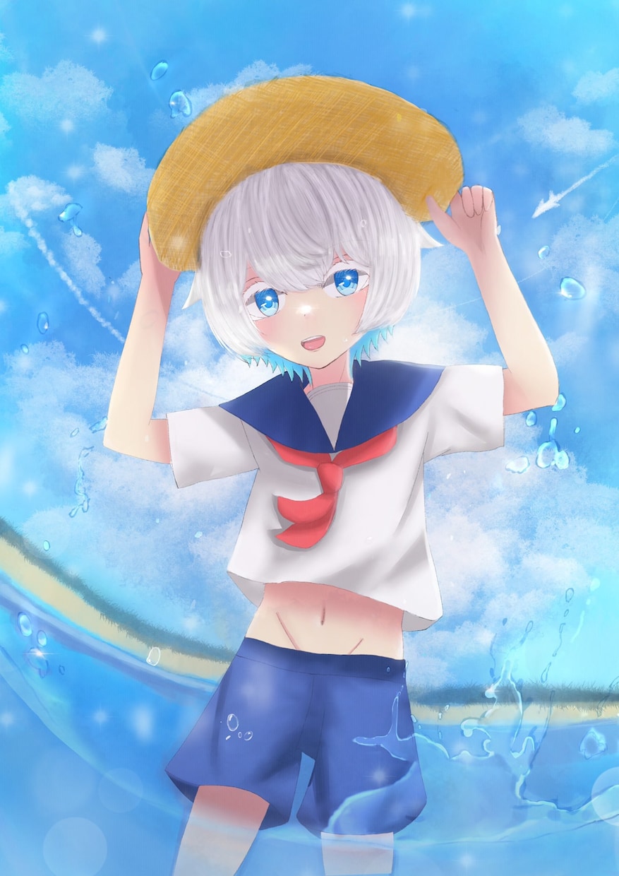 立ち絵イラスト作成します キャラクターデザイン立ち絵イラストを制作します イメージ7