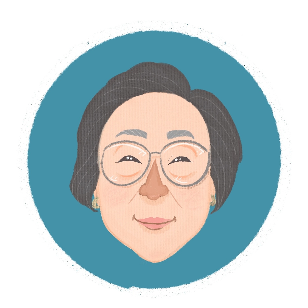 アイコン用似顔絵、お顔だけを可愛くお描きします プロ似顔絵師が描くアイコン用キャラクタータッチの可愛い似顔絵 イメージ6