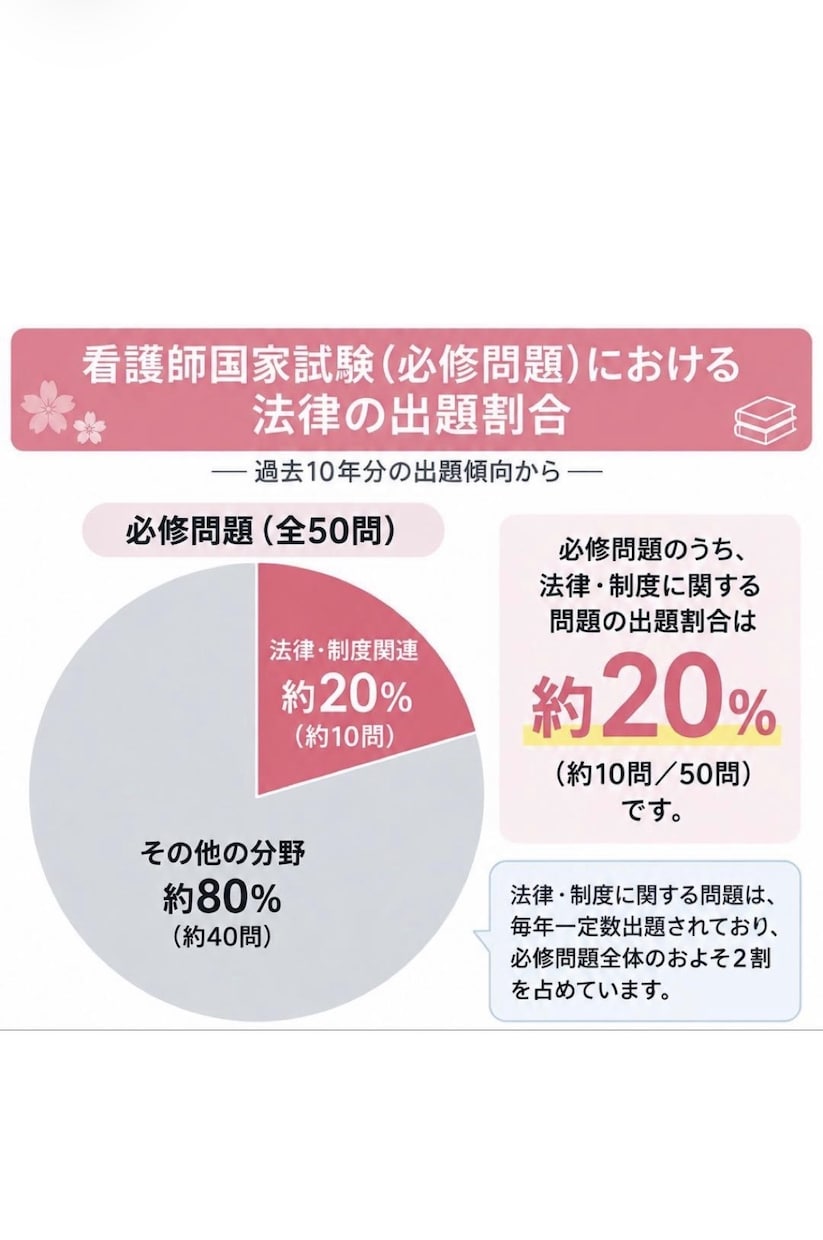 看護師国家試験対策のプリントを提供します 国試の法律を効率よく進めたい看護学生向け イメージ2