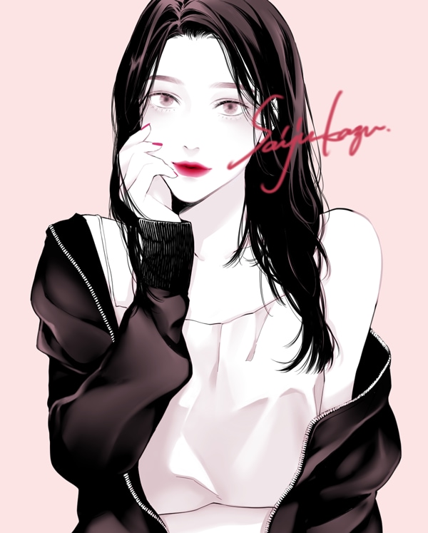 おしゃれ女子イラスト描きます 繊細な絵柄で印象深く仕上げます イメージ10